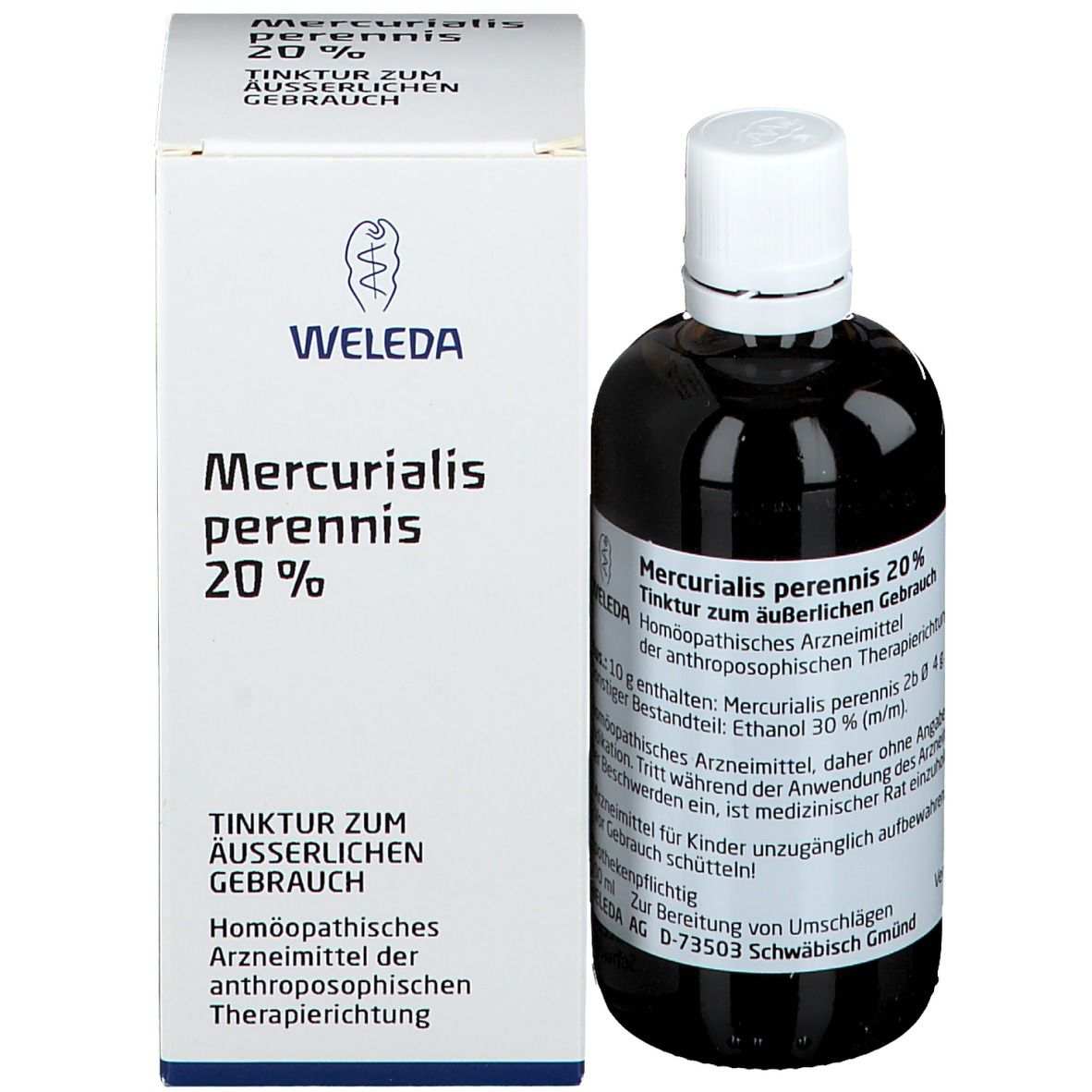 WELEDA MERCURIALIS PERENNIS 20% Tinktur